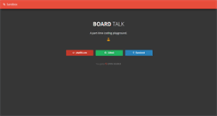 Desktop Screenshot of boardtalk.org