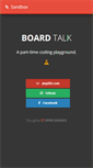 Mobile Screenshot of boardtalk.org