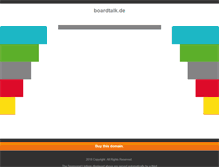 Tablet Screenshot of host.boardtalk.de